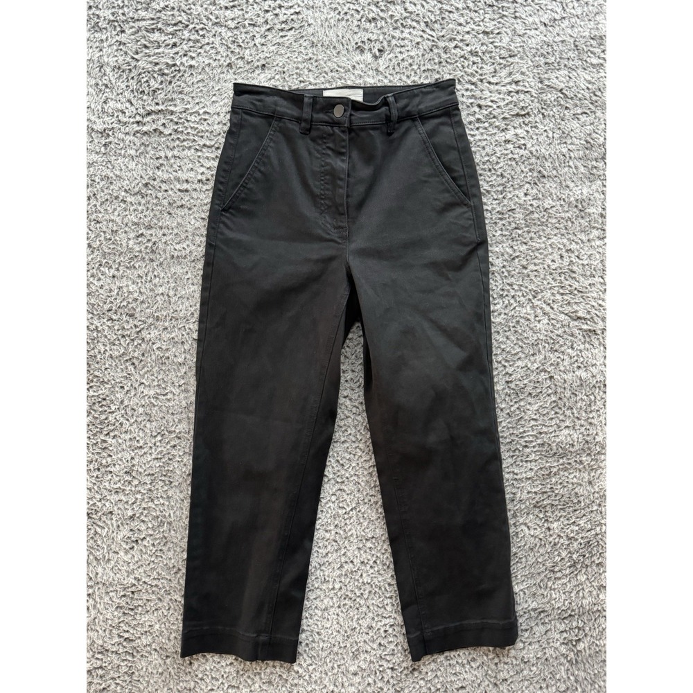 Everlane Cropped Straight Short Pants Size (26x24) in Black